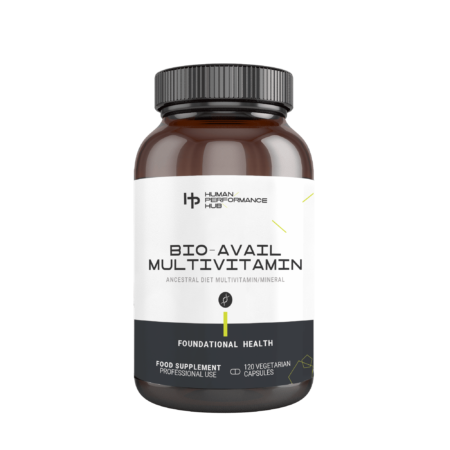 Human Performance Hub Bio available multivitamin