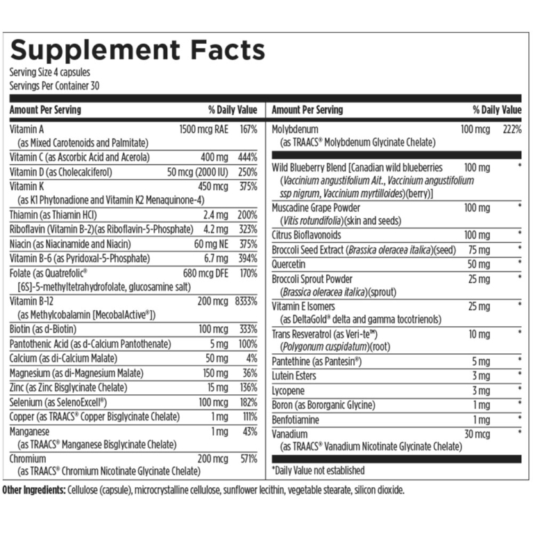 HPH Bio Avail Multi Phytonutrient Multivitamin | Human Performance Hub