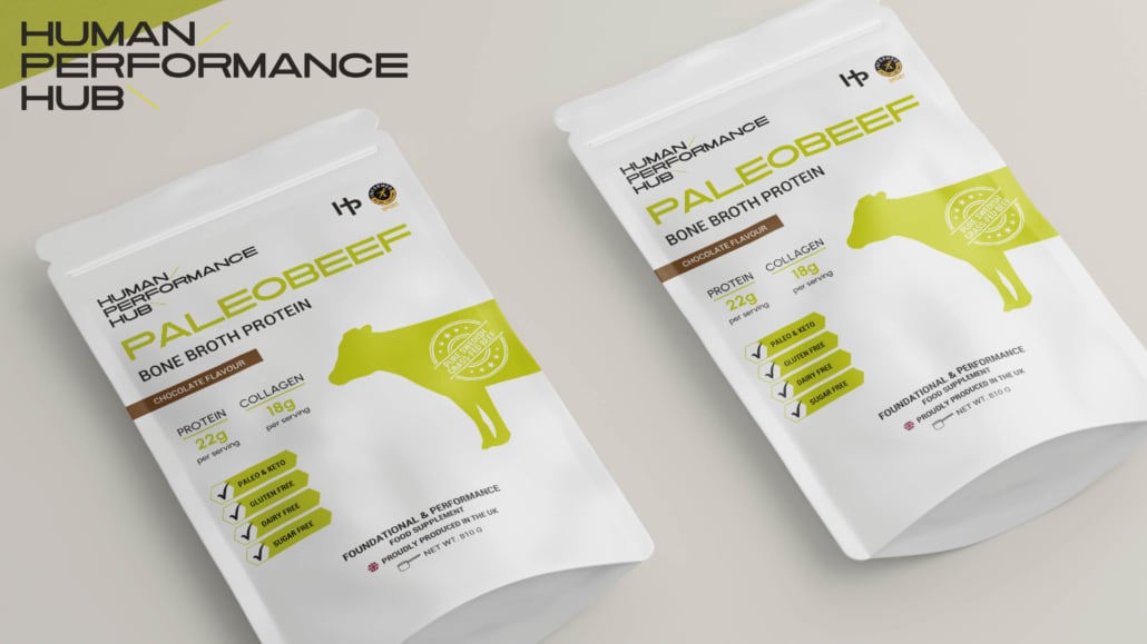 Human Peformance Hub Paleobeef bone broth protein 